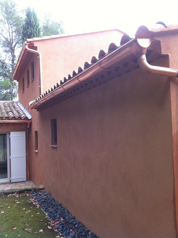 Gouttières et descente Aix en Provence